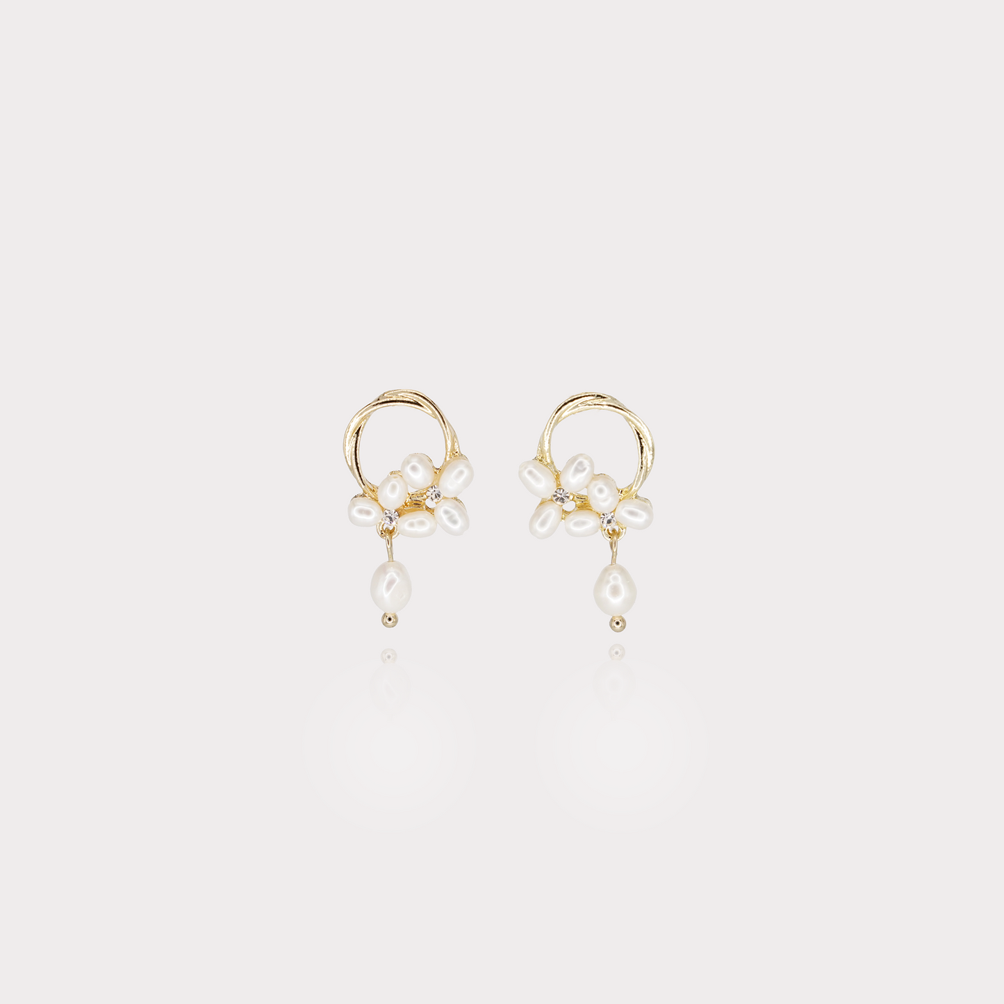 FLORAL EARRINGS THALIA