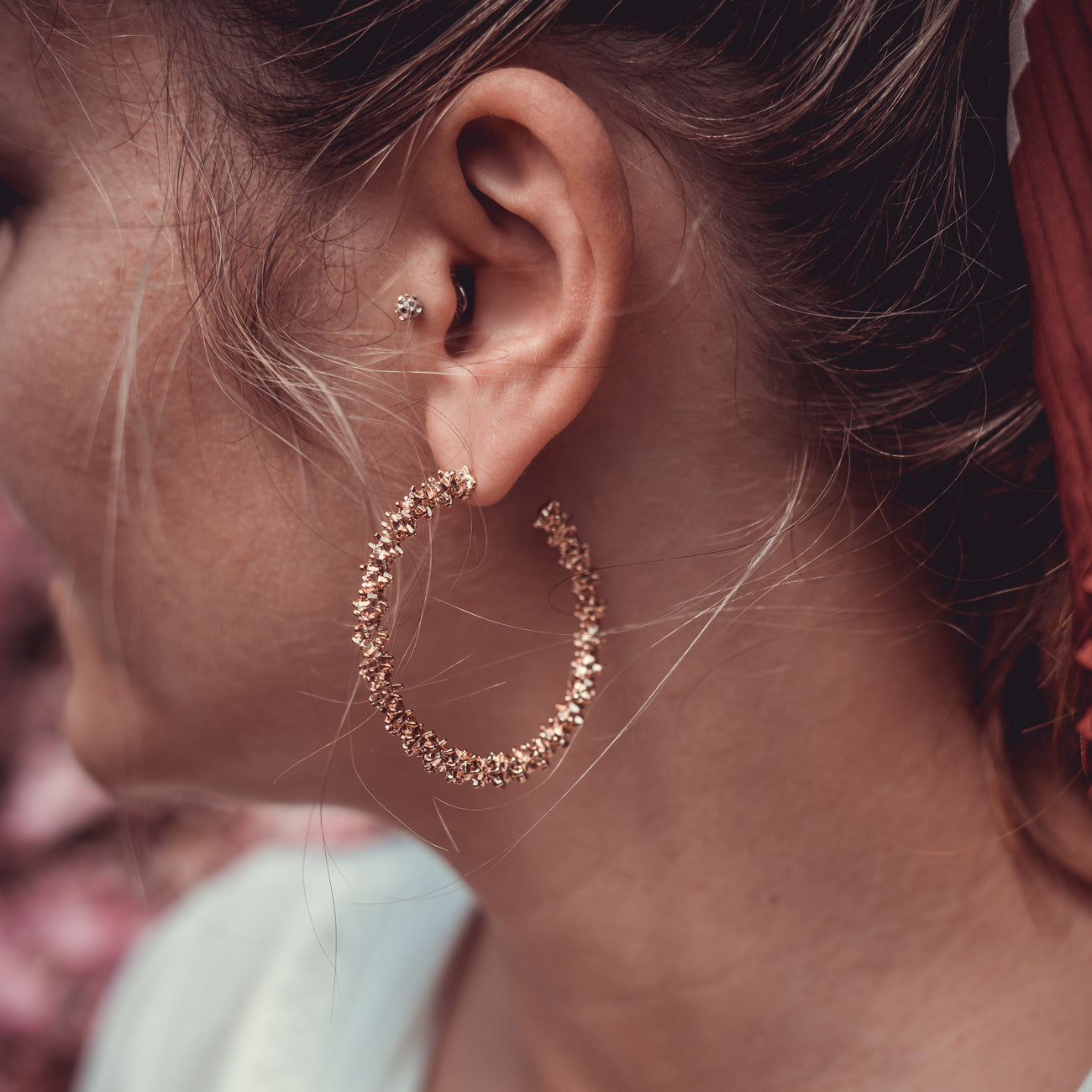 GOLDEN HOOPS OPHELIA