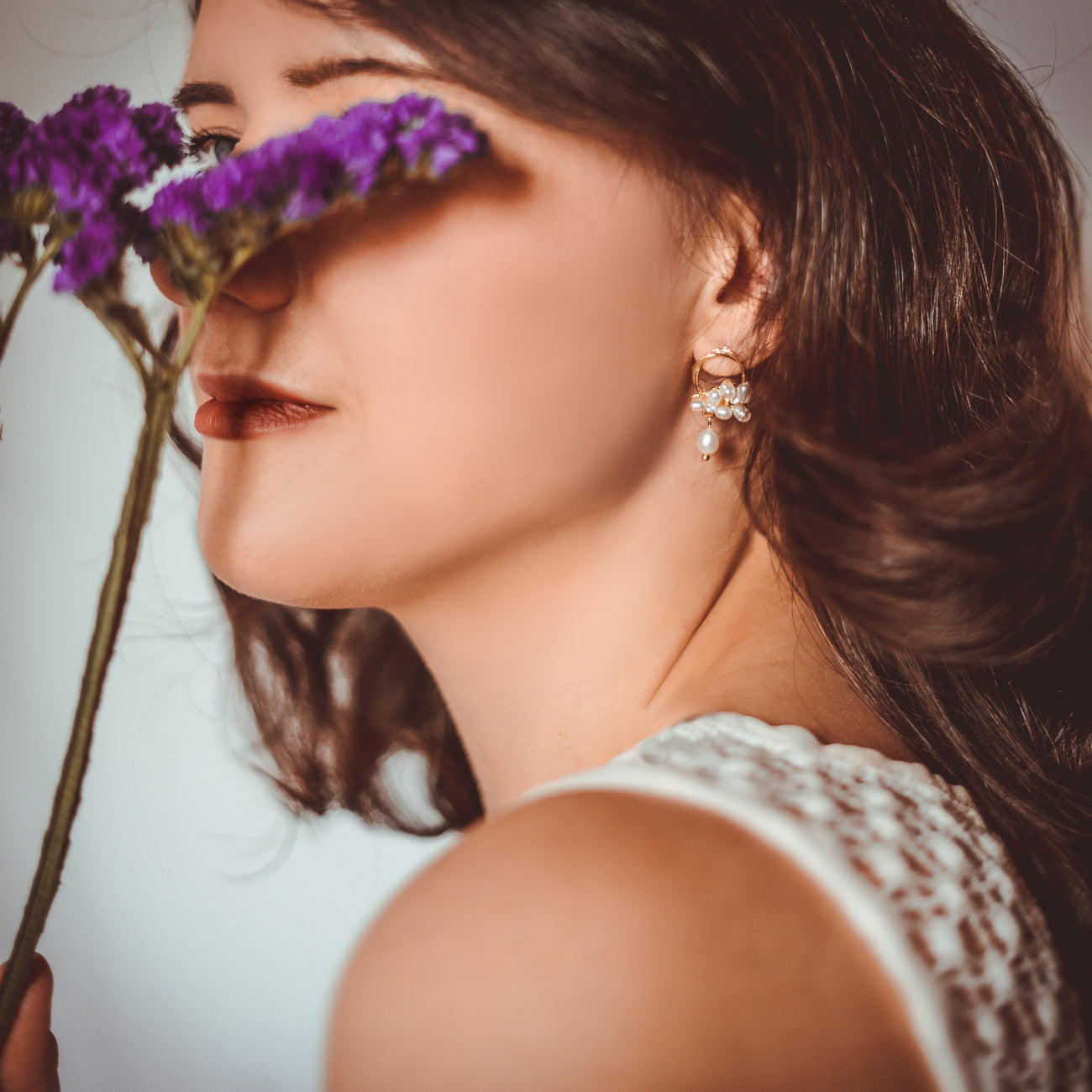 FLORAL EARRINGS THALIA
