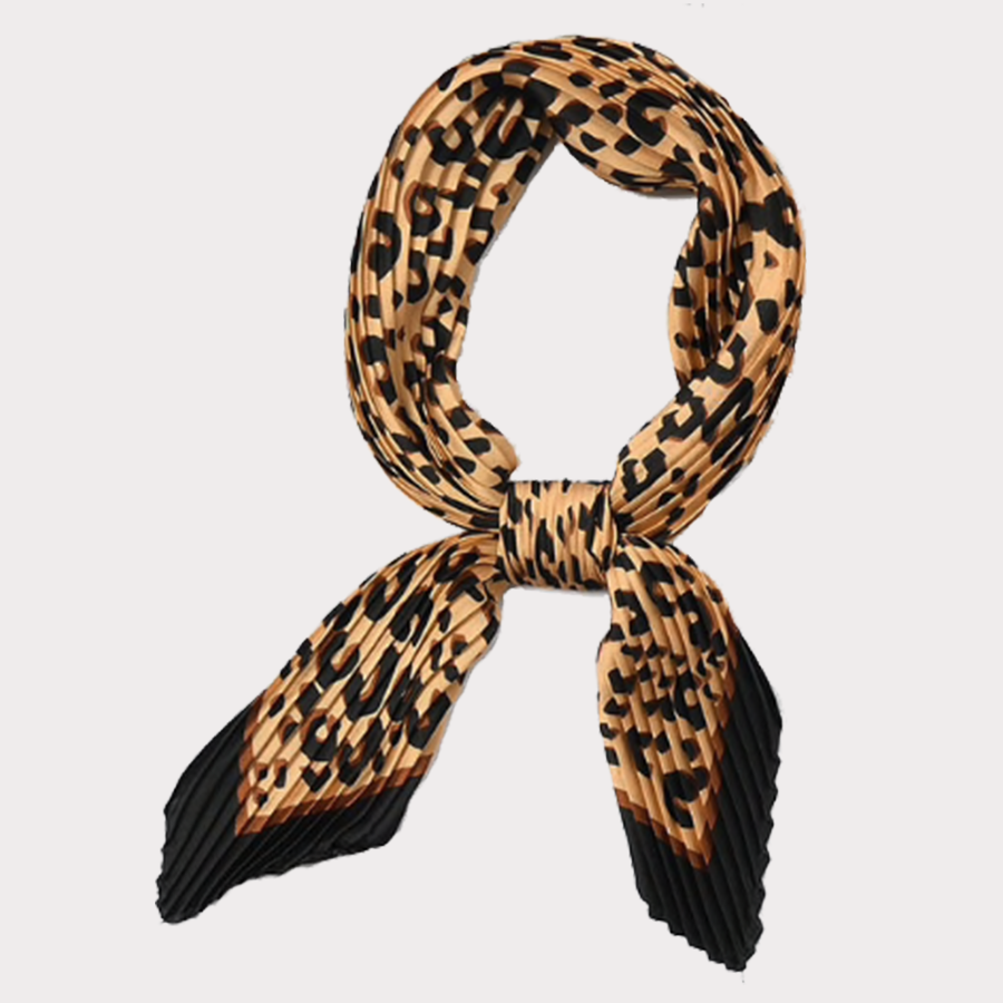 TUCH LEOPRINT SIENNA